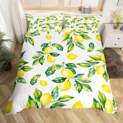 Lemon Lime Zest Queen 3Pce Duvet Cover Set