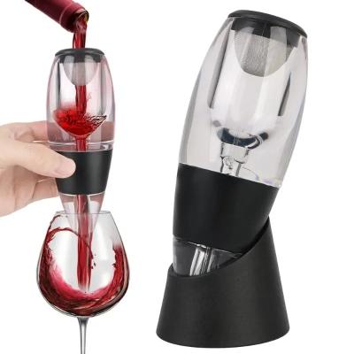 Professional Wine Decanter Pourer With Filter and Base