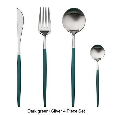 1Luxury Stainless Steel 18/10 Cutlery Set 4pce