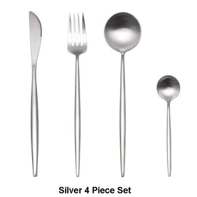 Luxury Stainless Steel 18/10 Cutlery Set 4pce